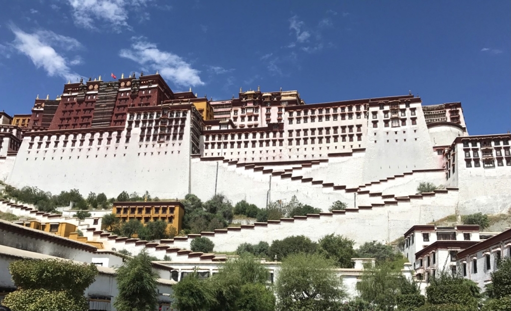 チベットのポタラ宮